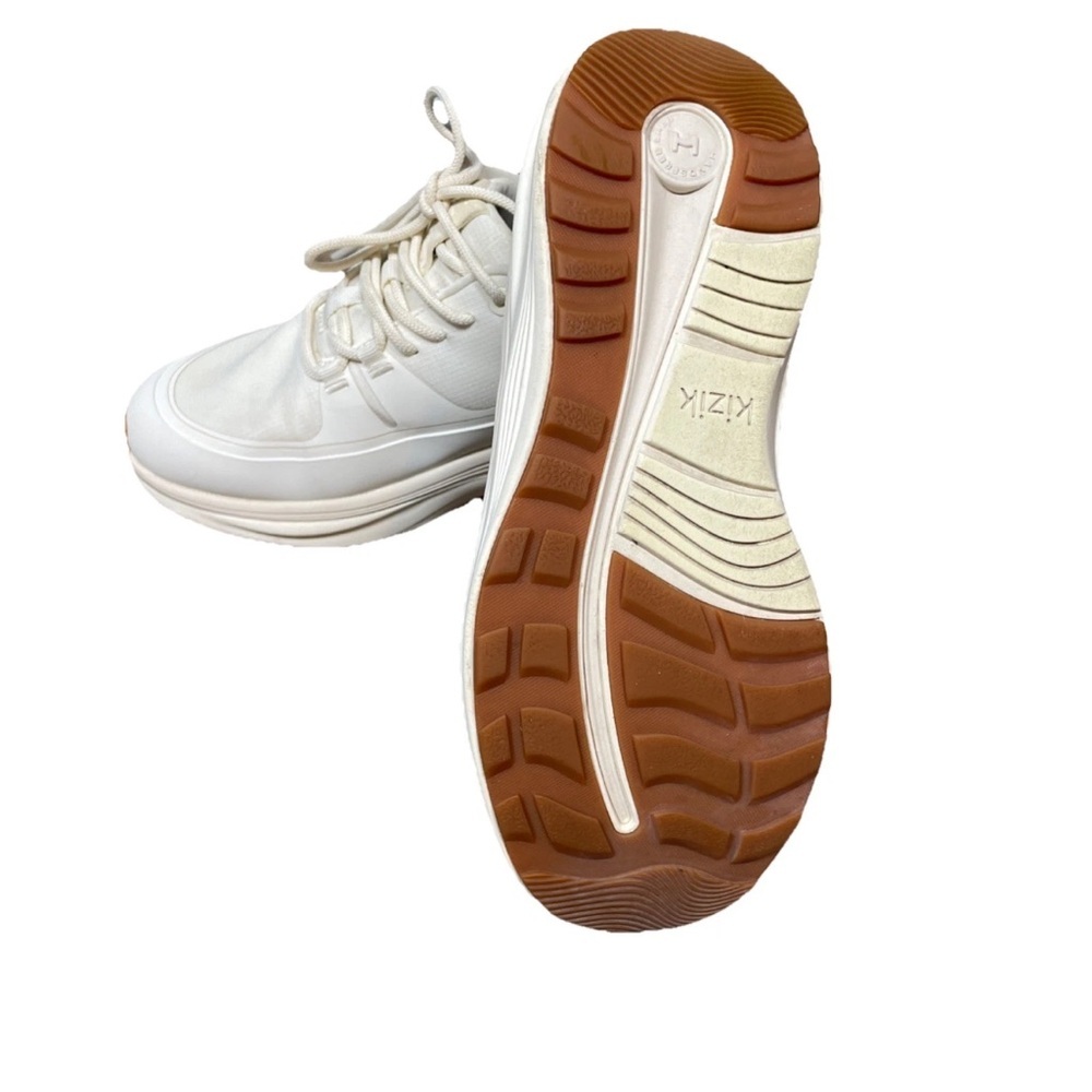 Kizik Women’s Size 8 London AT All Terrain Sneaker Tennis Show In Pristine White - Picture 9 of 10